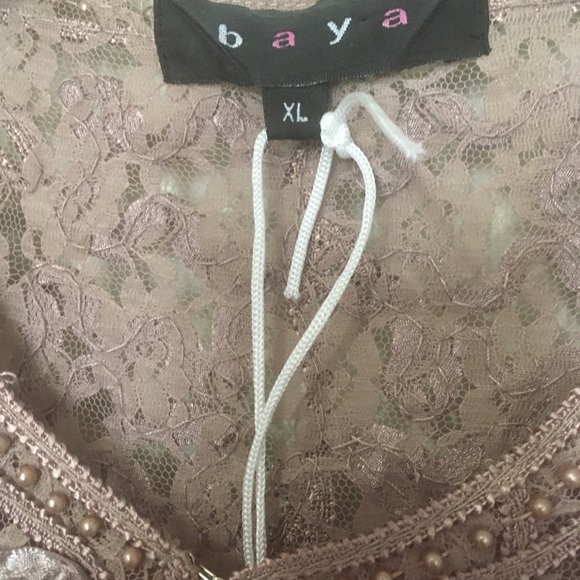 2 Piece Jacket and Pant suit in shades of taupe and brown. Pant is M. Jkt is XL - Picture 3 of 12